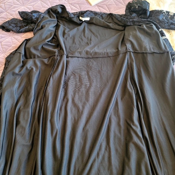 GANNI Flynn Lace V neck Wrap Ruffle and Lace Dress - Picture 13 of 16